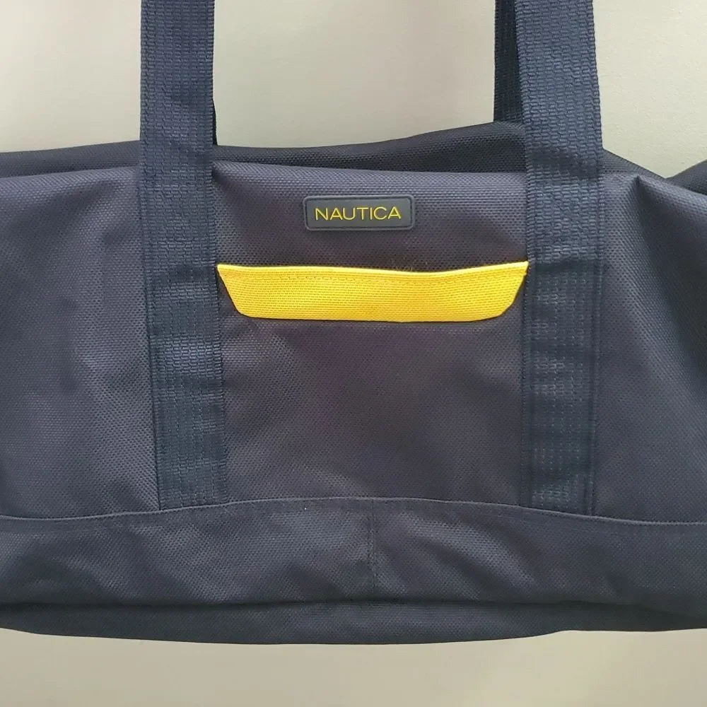 Nautica Navy Blue Duffel Bag